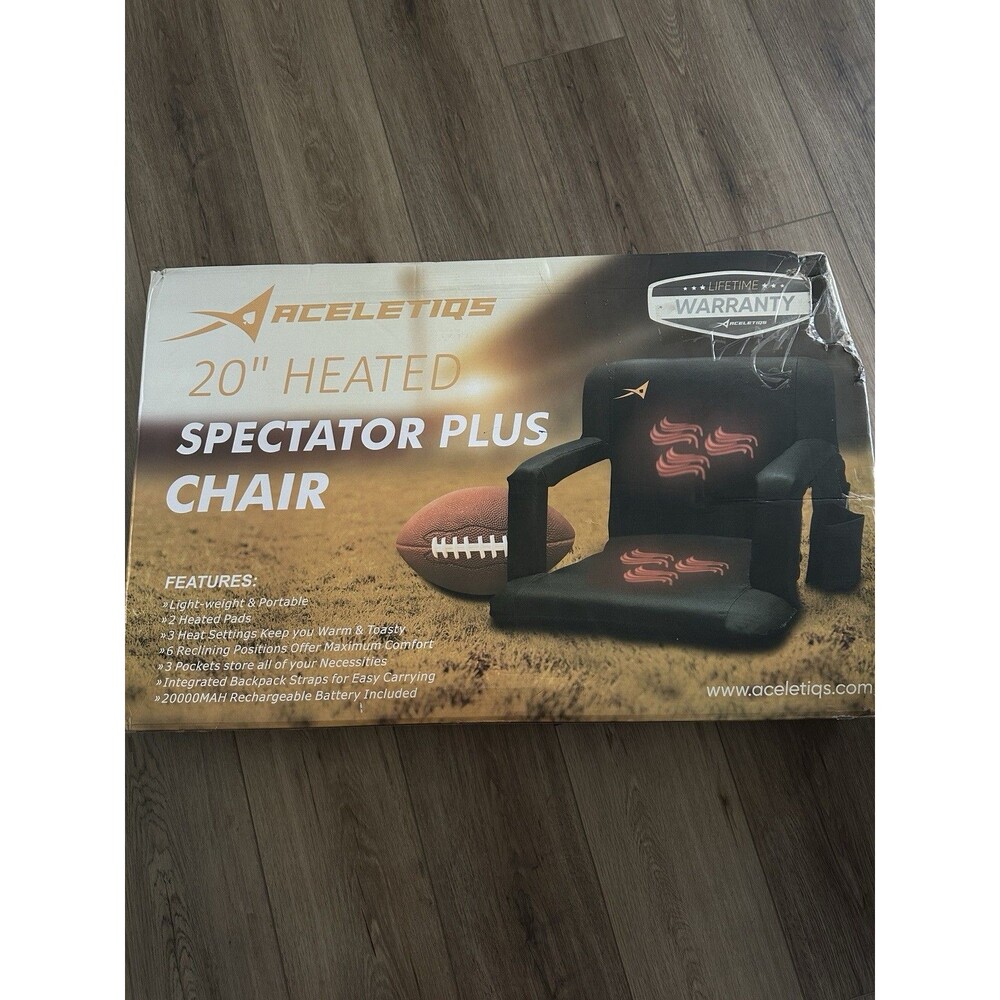 Aceletiqs  20” Heated Spectator Plus Chair